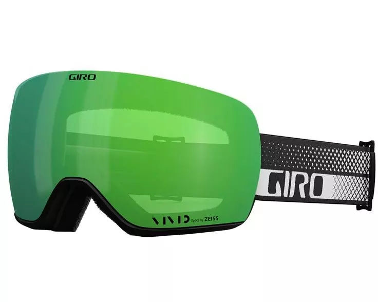 Giro Skibrille Article II Vivid Goggle Schwarz/Weiss, Grün