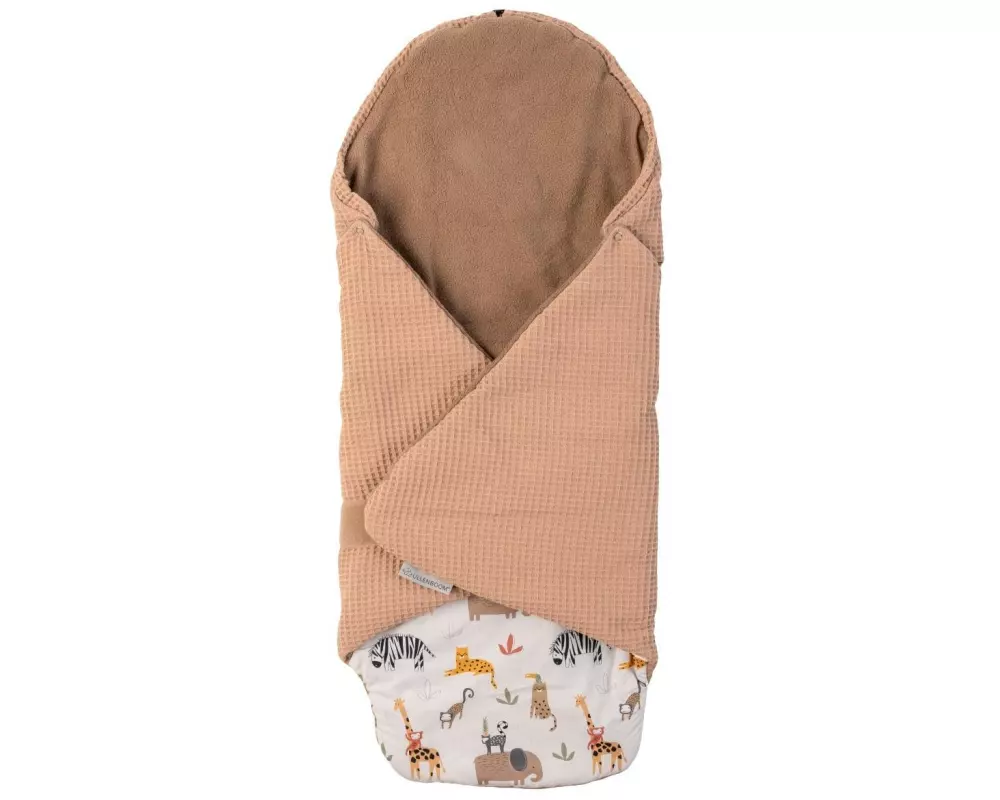 Ullenboom Einschlagdecke Waffelpiqué Sand Savanne