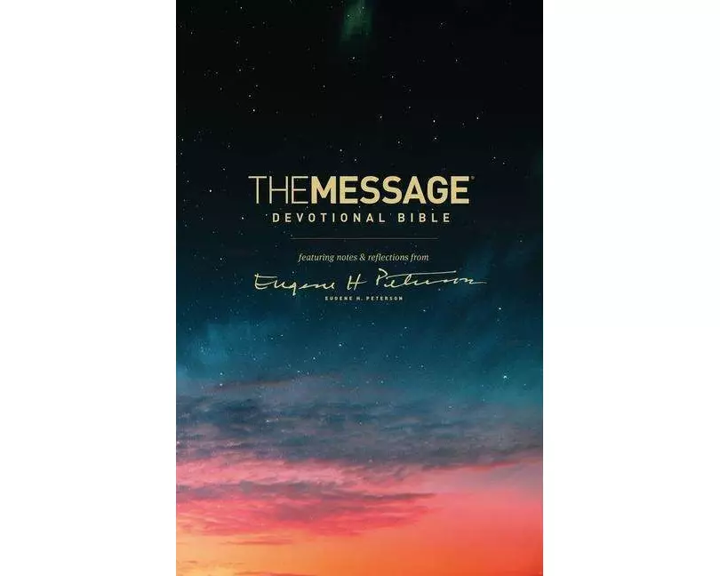 The Message Devotional Bible