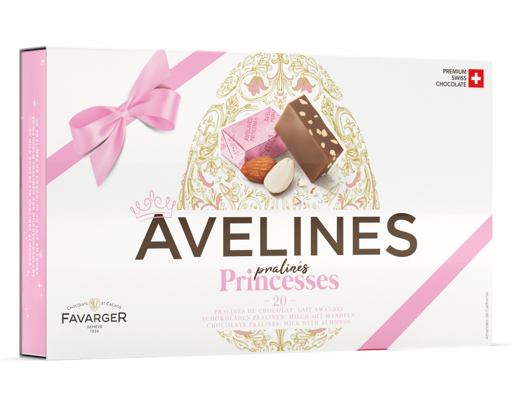AVELINES Pralinés Princesses Mandel 7864 200g
