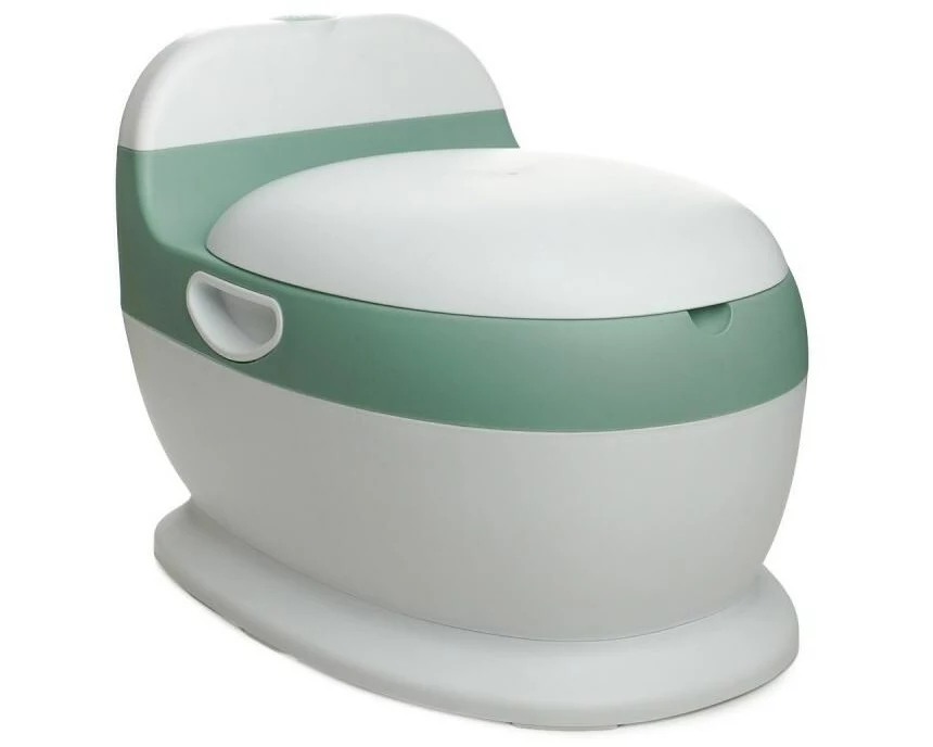 Thermobaby Mini-Toilette Salbeigrün mit Spülgeräusch
