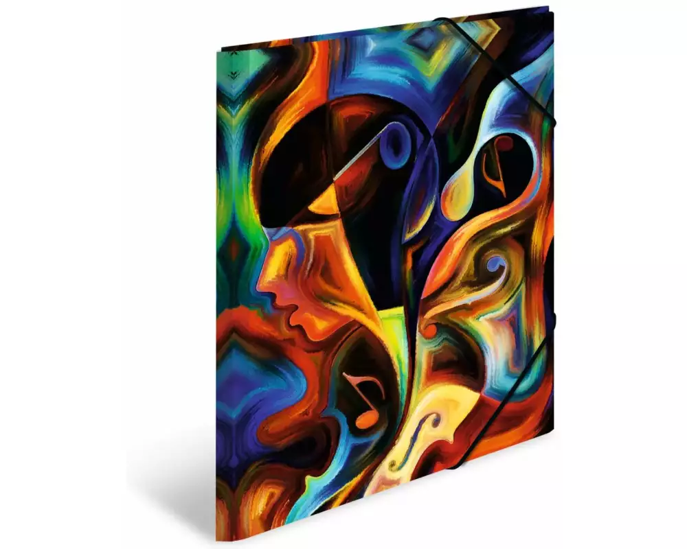 HERMA Gummibandmappe A3 Artwork, Polypropylen, mit Innendruck