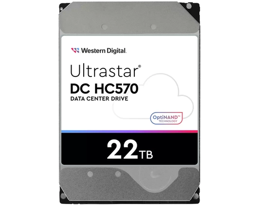 WD Ultrastar DC HC570 WUH722222AL5201 22 TB Hard Drive