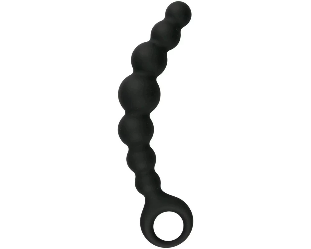 Easytoys Perlen Anal Plug Schwarz