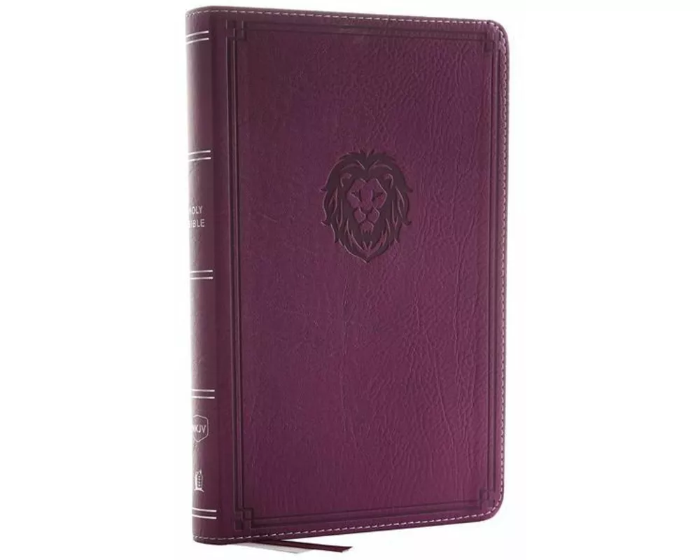 NKJV, Thinline Bible Youth Edition, Leathersoft, Purple, Red Letter, Comfort Print