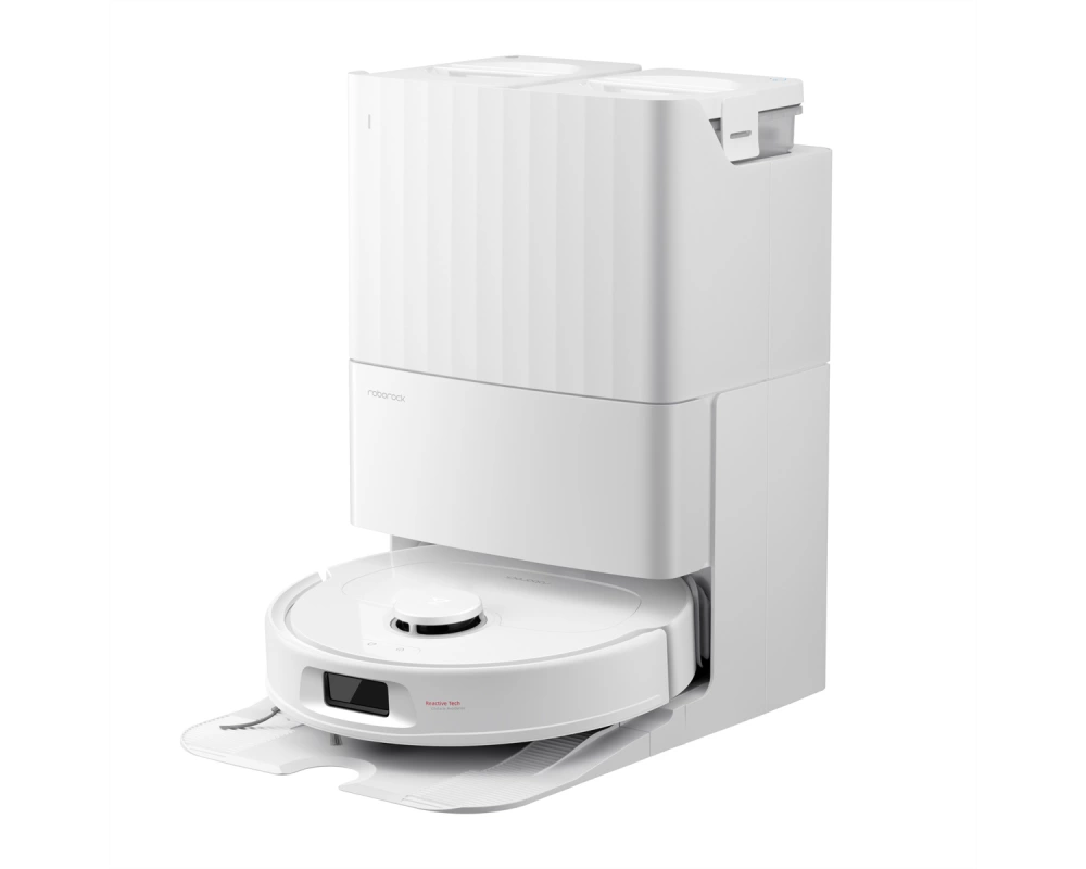 Roborock Saugroboter Qrevo S ProX weiss, Saug/Wischroboter