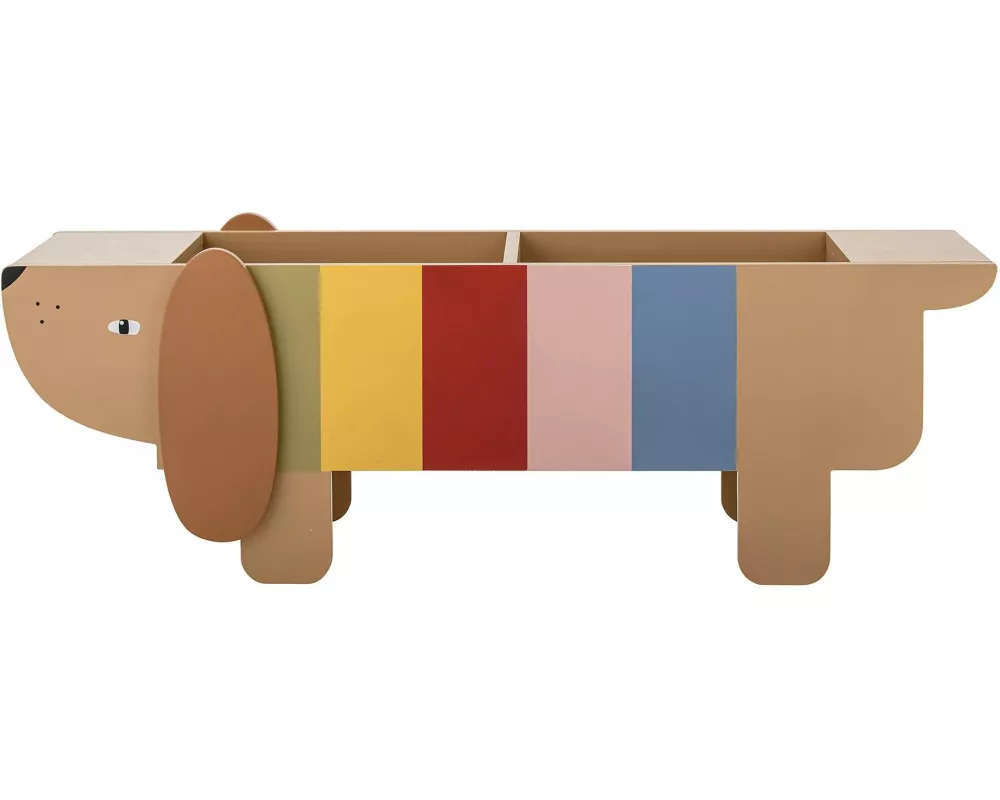 Bloomingville Bücherregal Charlie Braun, MDF