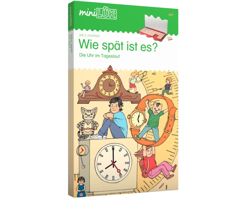 miniLÜK-Set. Wie spät ist es?: Die Uhr im Tageslauf