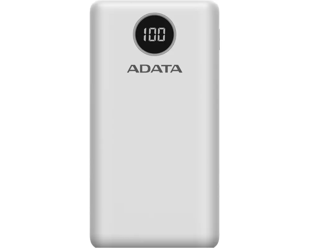 ADATA Powerbank P20000QCD (20000 mAh, USB-A, USB-C, Display)