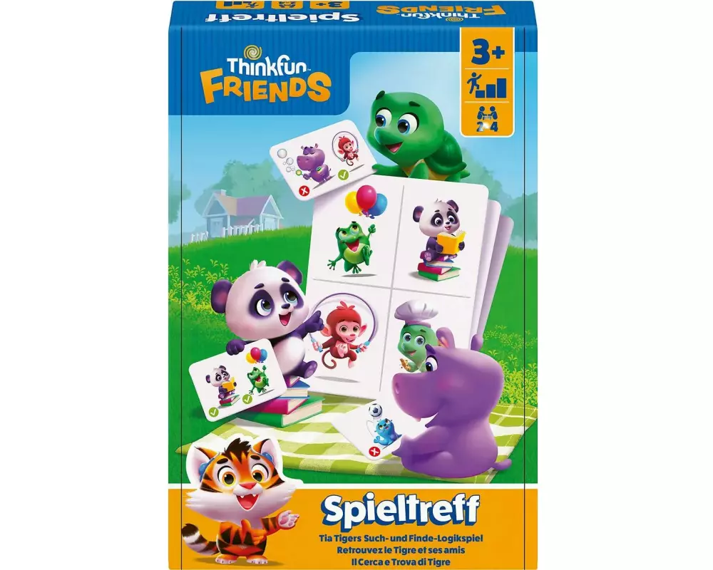 Thinkfun Thinkfun Friends: Spieltreff ab 3 Jahren, 2-4 Spieler