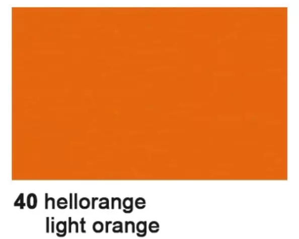 URSUS Fotokarton 50 x 70 cm Hellorange