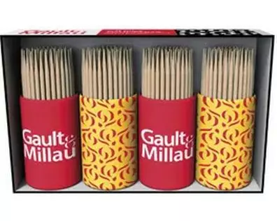 Gault Millau Zahnstocher 4-er Packung 1800 Stück