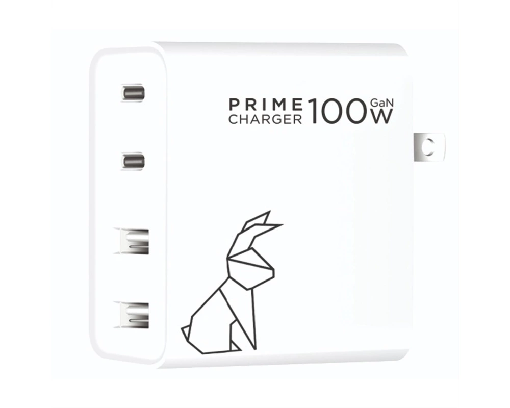 Rabbiter Power Home & Travel Prime Charger, 100W