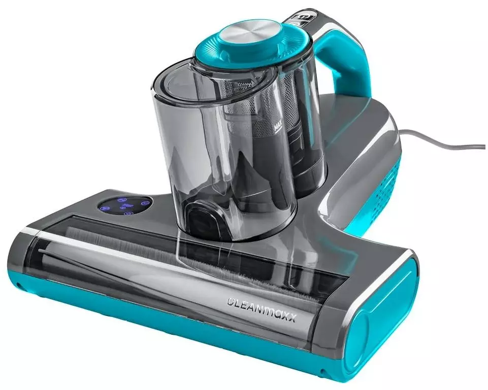CLEANmaxx Milben-Handstaubsauger Grau/Blau