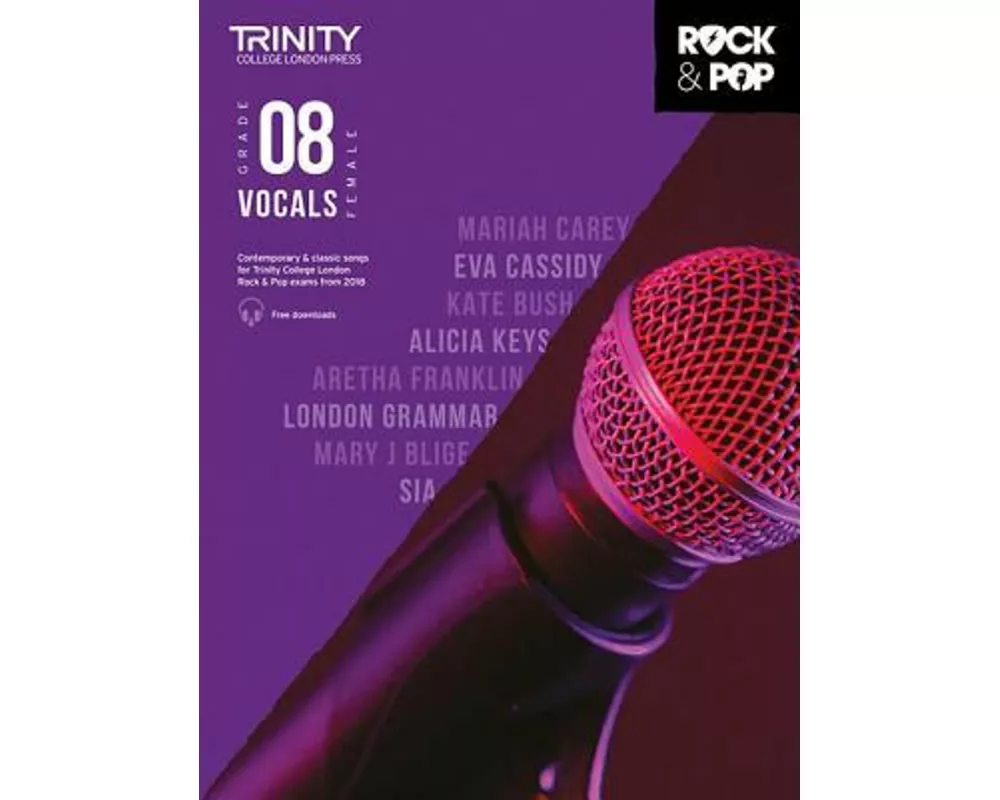 Trinity College London Rock & Pop 2018 Vocals Grade 8
