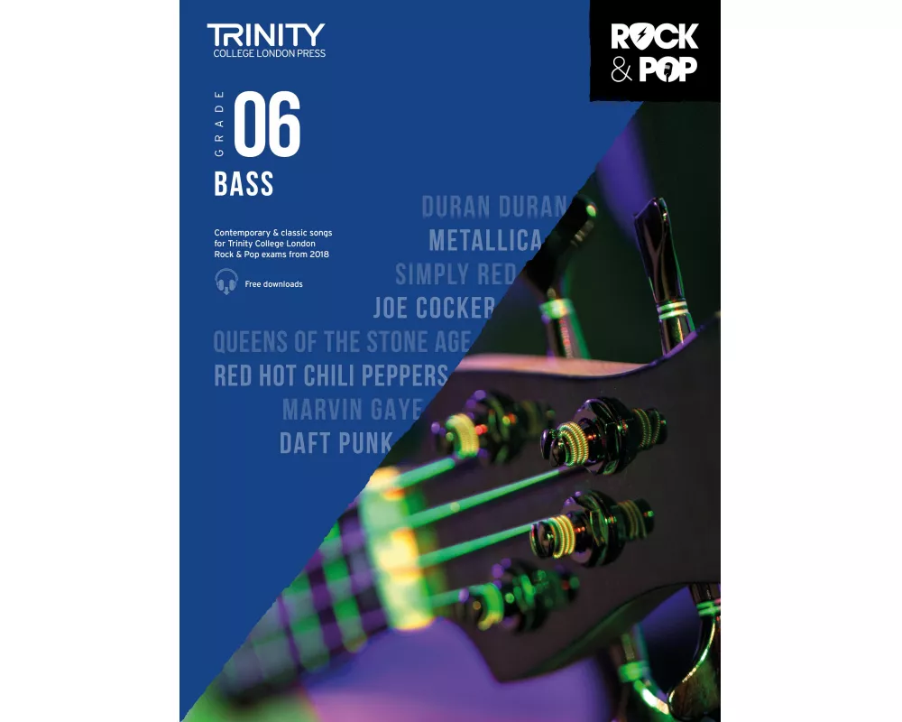 Trinity Rock & Pop 2018 Bass: Grade 6