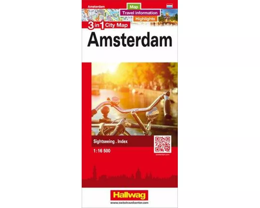 Hallwag Stadtplan Amsterdam