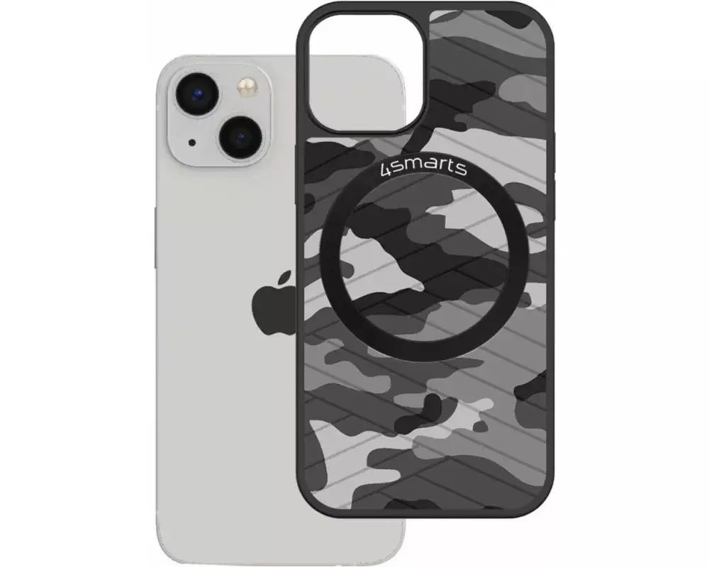 4smarts Back Cover Jungle mit UltiMag iPhone 13