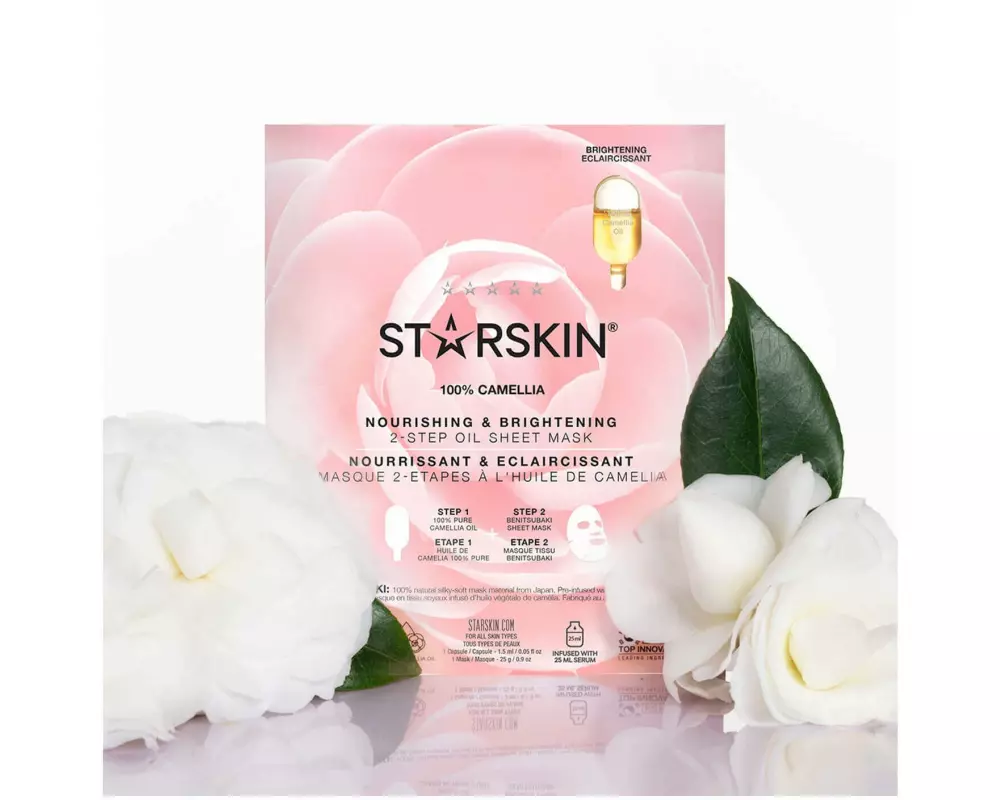 STARSKIN Pflegende & aufhellende 2-stufige Ölmaske 25 g