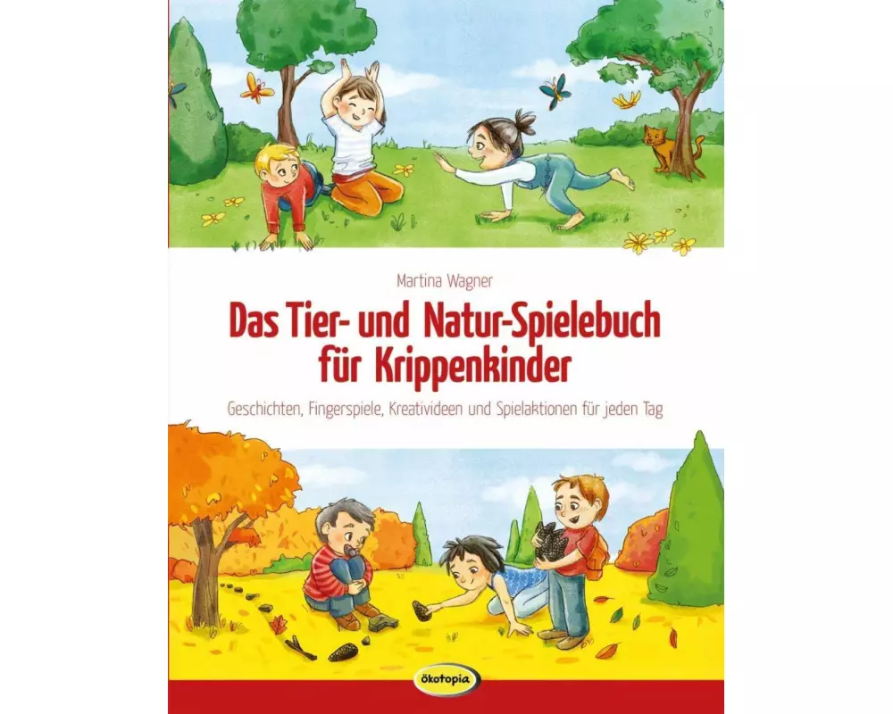 Das Tier- und Natur-Spielebuch für Krippenkinder