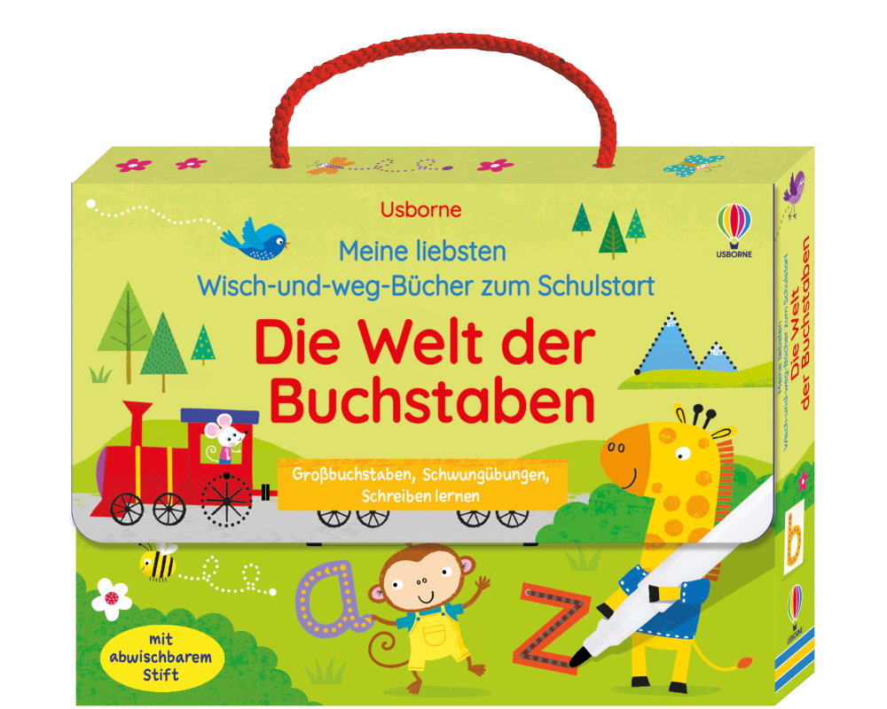 Meine liebsten Wisch-und-weg-Bücher zum Schulstart: Die Welt der Buchstaben