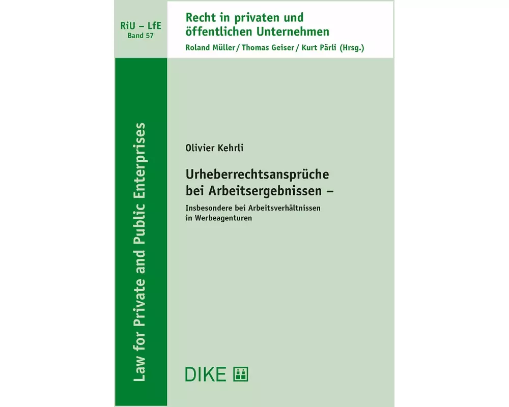 Urheberrechtsansprüche bei Arbeitsergebnissen