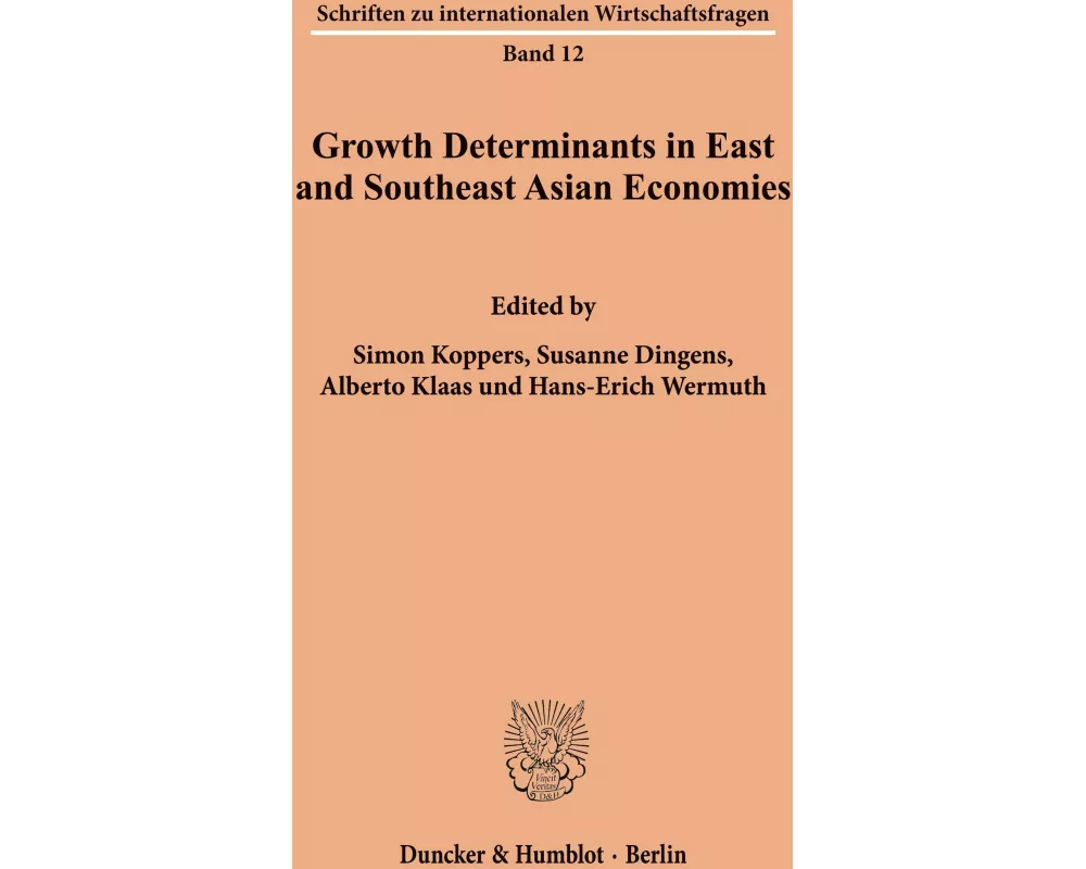 Growth Determinants in East and Southeast Asian Economies