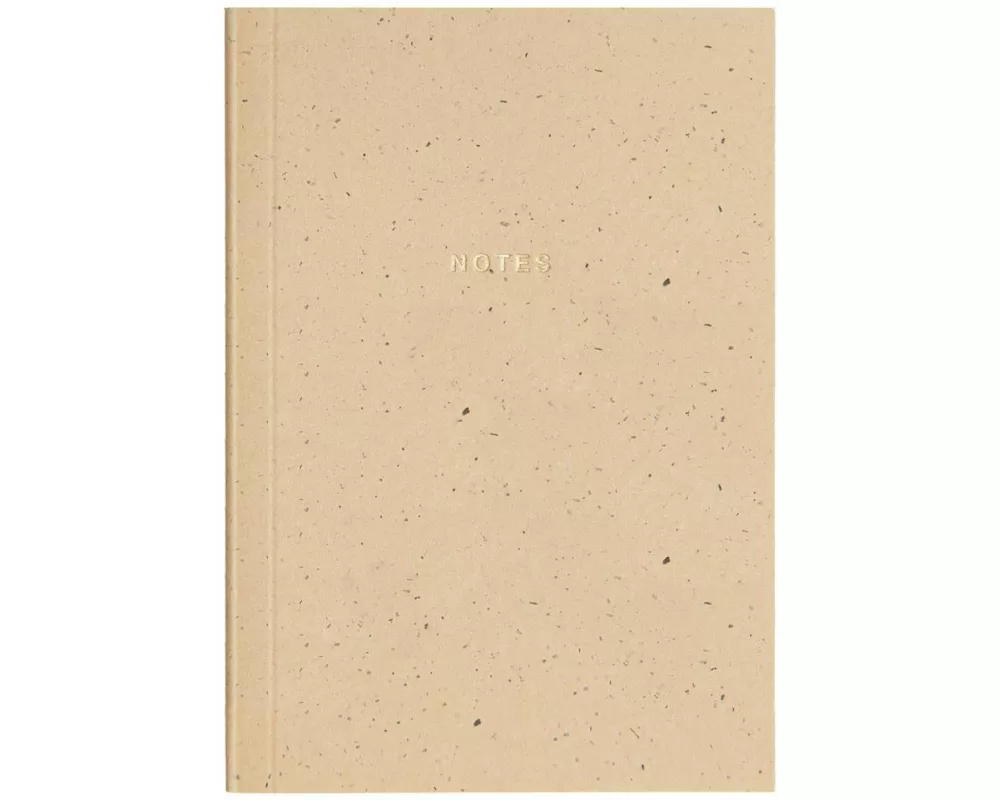 Notizbuch S, Cappuccino, 80 Blatt, 100 g/m²