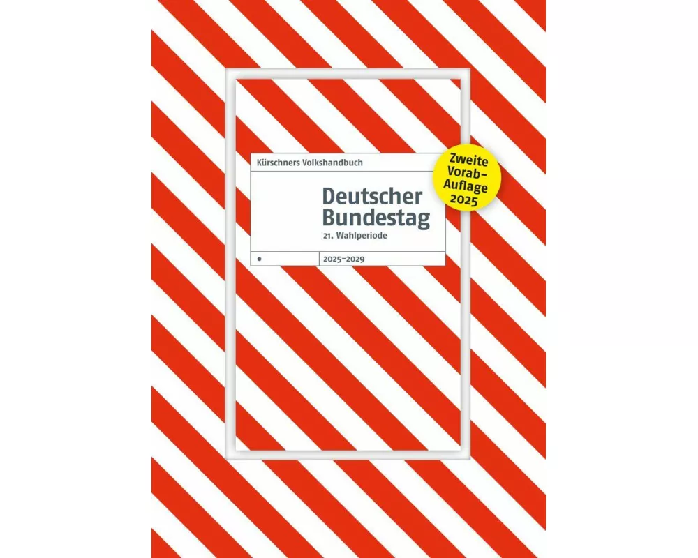 2. Sonderausgabe Kürschners Volkshandbuch Deutscher Bundestag