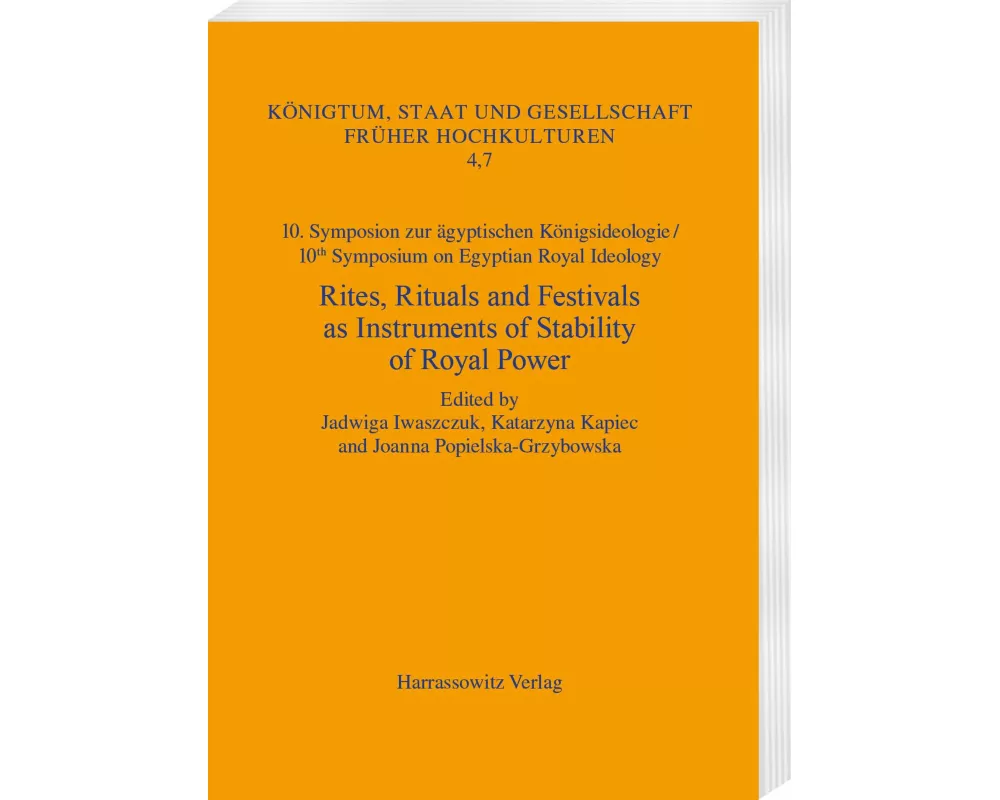 Rites, Rituals and Festivals as Instruments of Stability of Royal Power