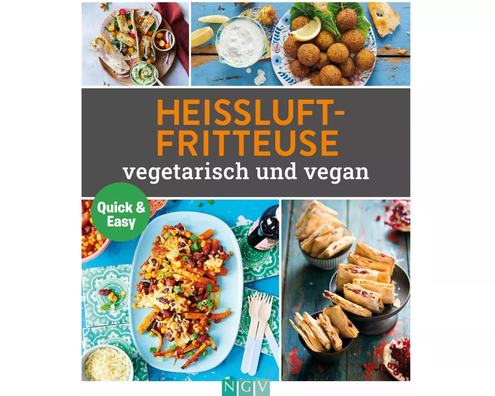 Heissluftfritteuse vegetetarisch und vegan