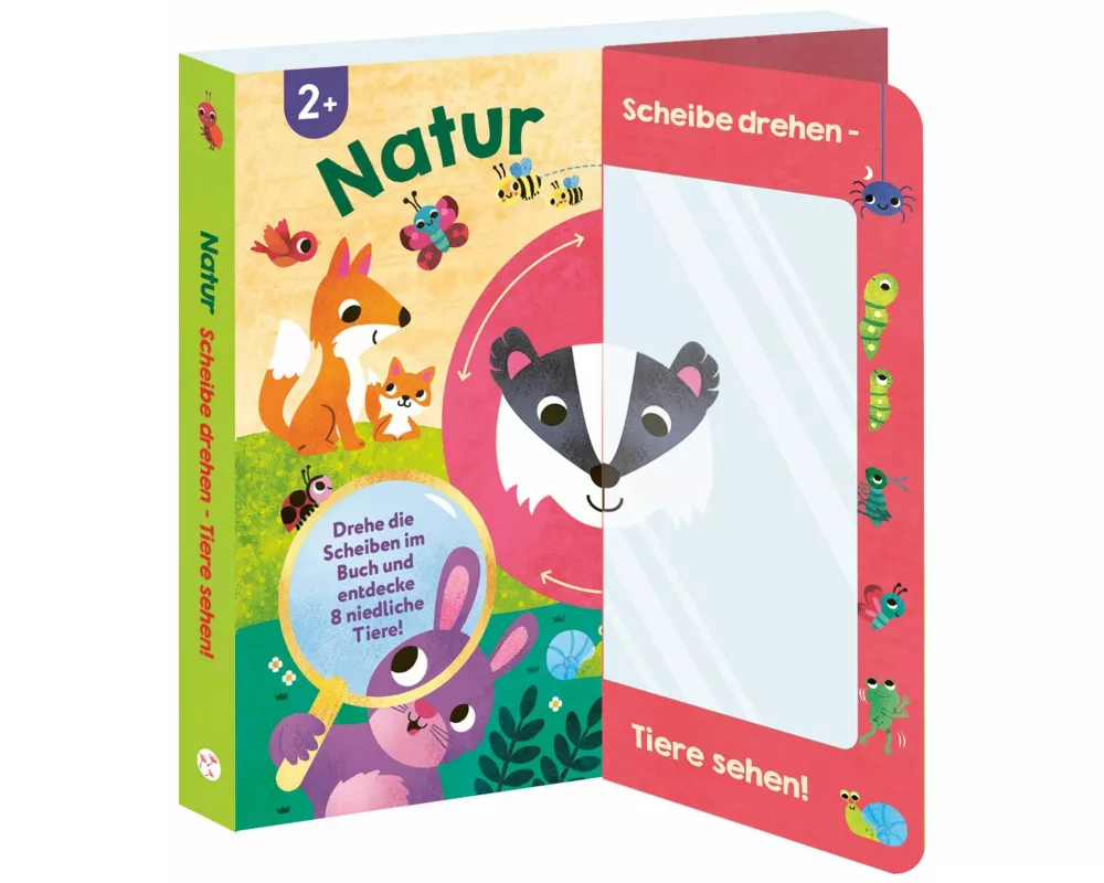 Scheibe drehen - Tiere sehen! Natur