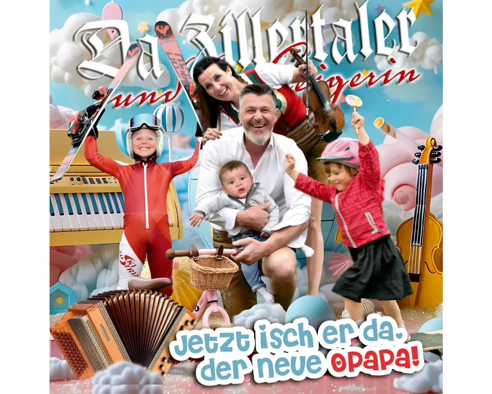 Jetzt isch er da,der neue Opapa!
