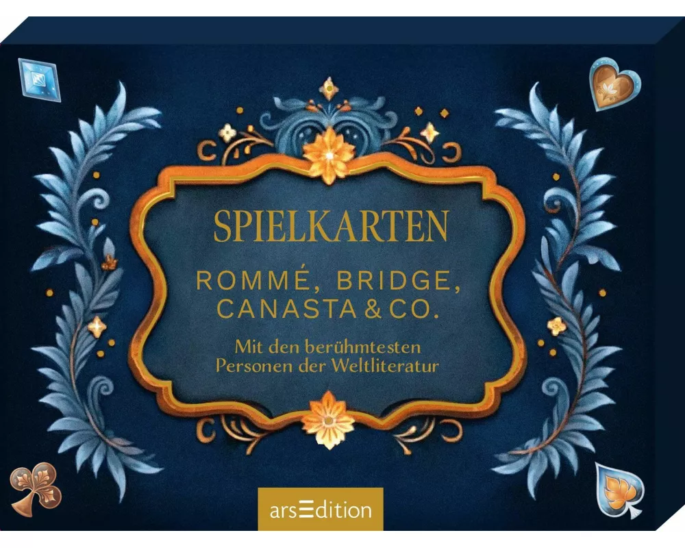 Spielkarten. Rommé, Bridge, Canasta & Co