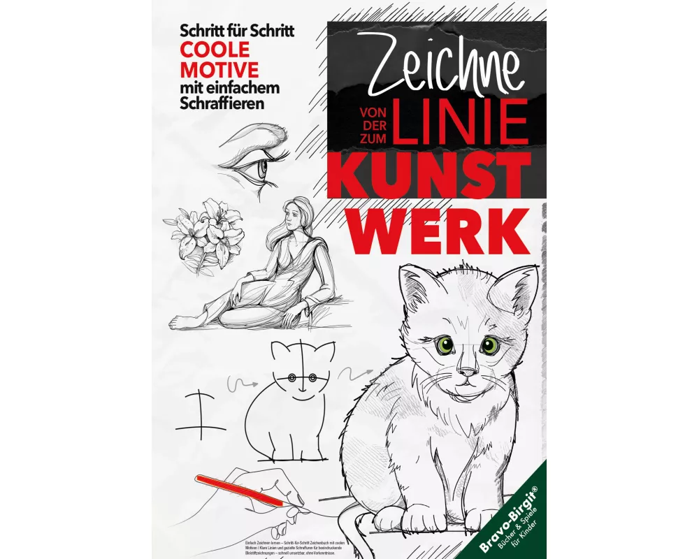 Einfach Zeichnen lernen - Schritt-für-Schritt Zeichenbuch mit coolen Motiven