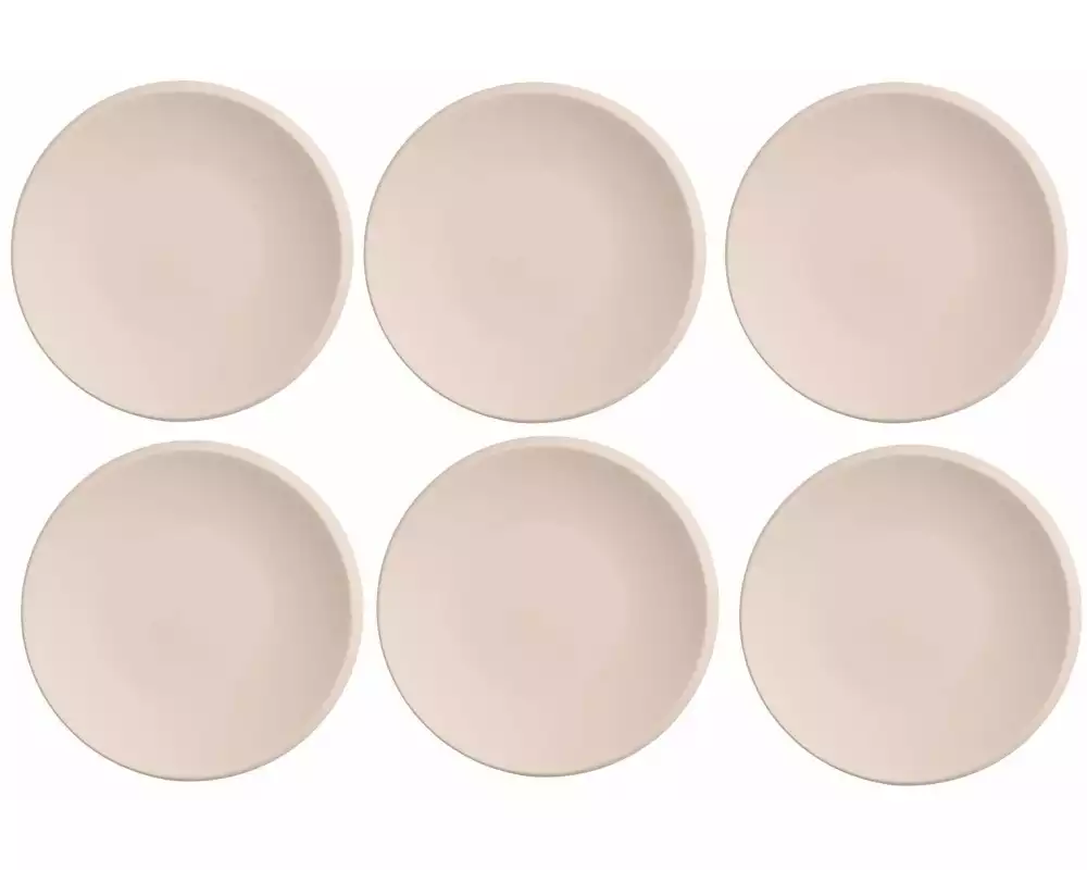 Villeroy & Boch Frühstücks- & Dessertteller NewMoon Ø 16 cm, 6 Stück, Beige