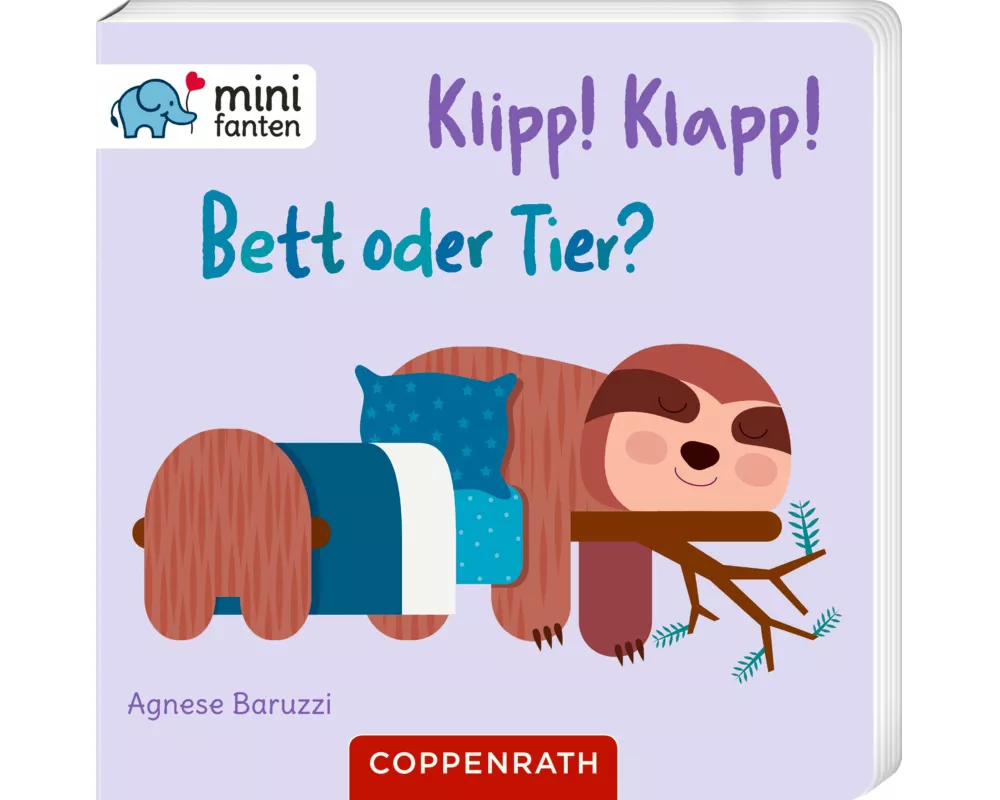 Klipp! Klapp! Bett oder Tier?
