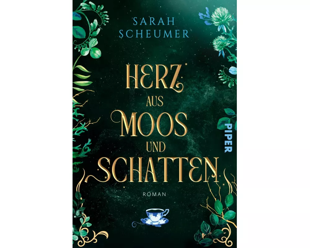 Herz aus Moos und Schatten