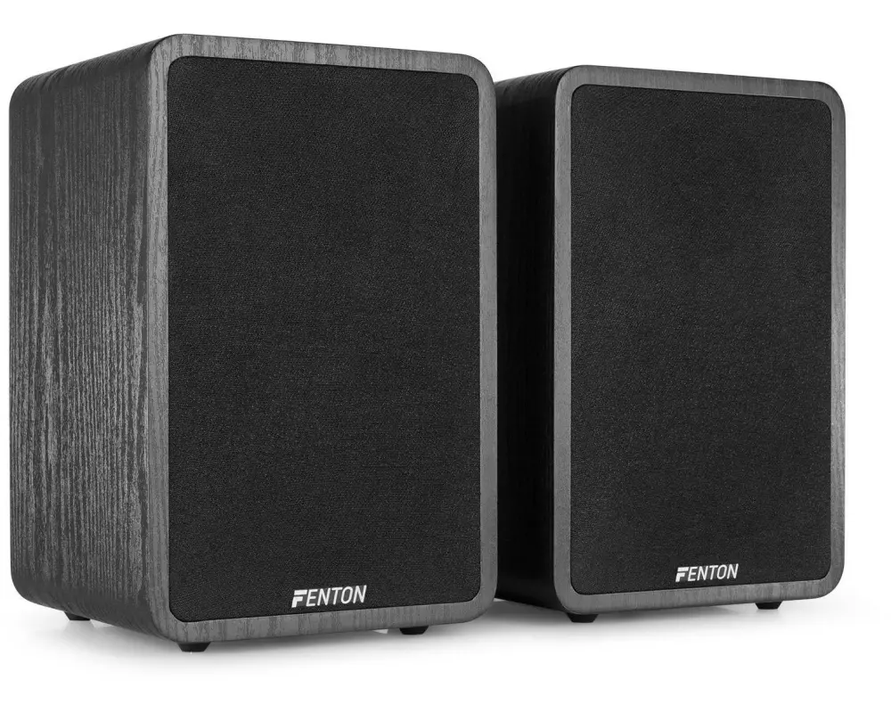 Fenton Regallautsprecher SHFB65B Schwarz