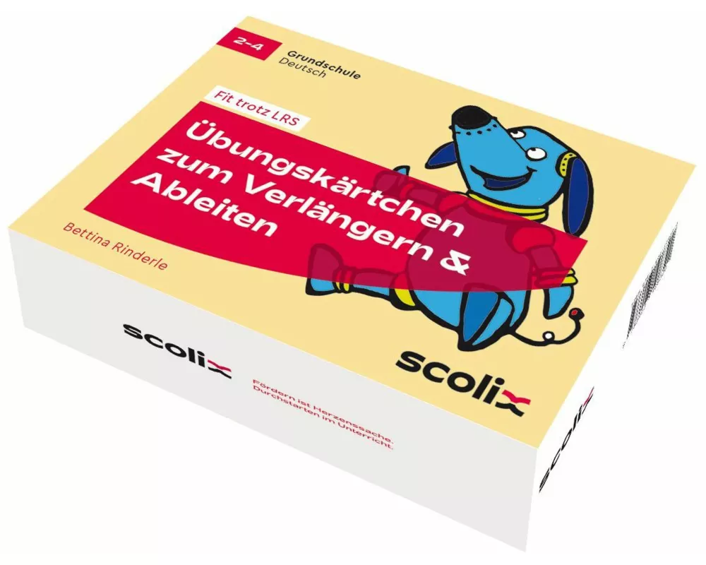 Übungskärtchen zum Verlängern und Ableiten