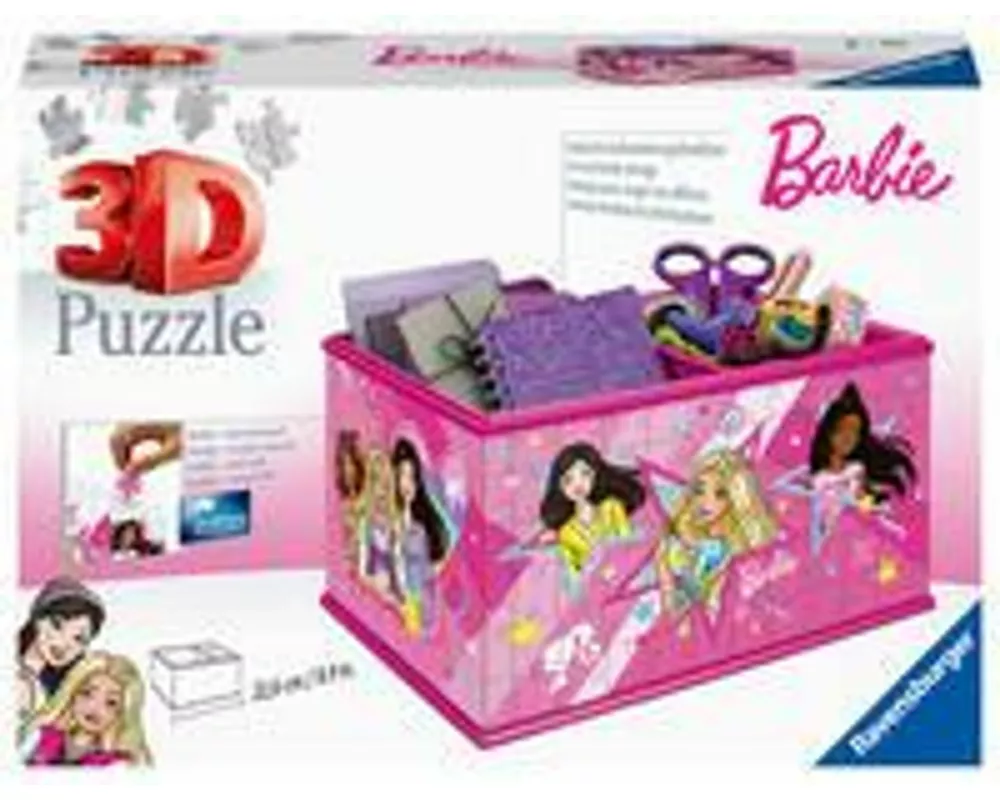 3D Puzzle Aufbewahrungsbox Barbie