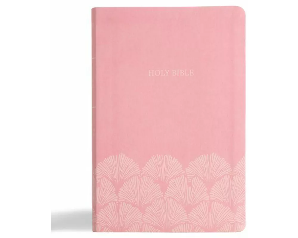 NASB Large Print Thinline Bible, Value Edition, Soft Pink Leathertouch