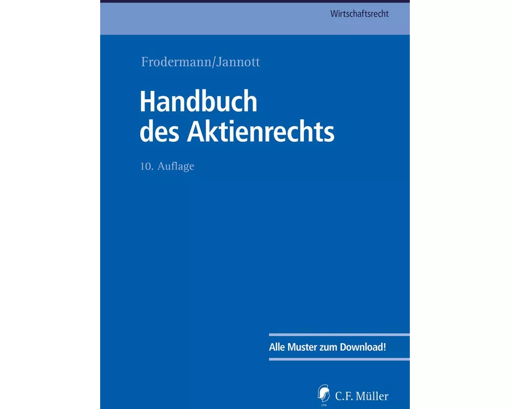 Handbuch des Aktienrechts