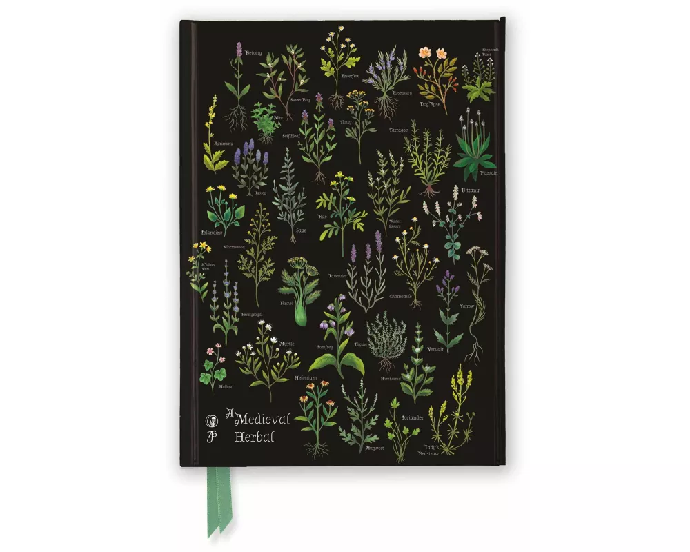 Anna Stead: A Medieval Herbal (Foiled Journal)