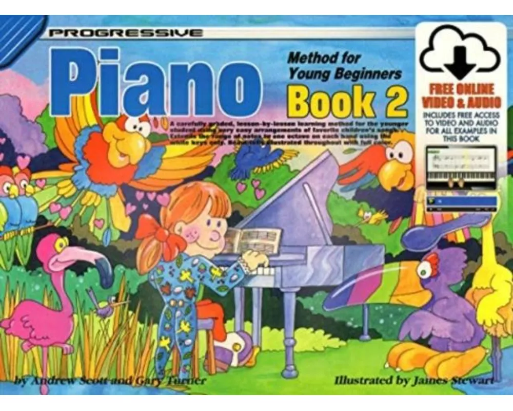 Progressive Piano Method for Young Beginners-Bk 2