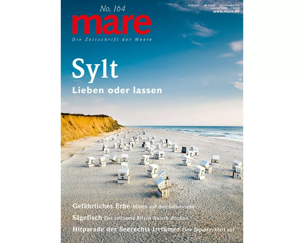 mare - Die Zeitschrift der Meere / No. 164 / Sylt