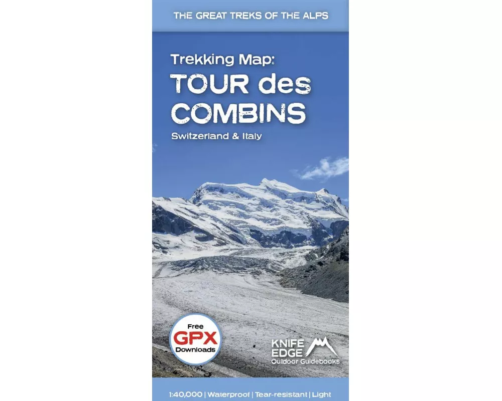 Trekking Map: Tour Des Combins: 1:40,000