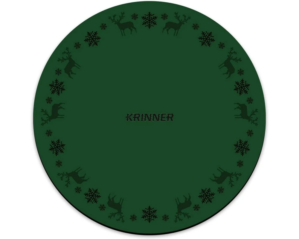 Krinner Christbaumdecke rund, Grün Ø 60 cm