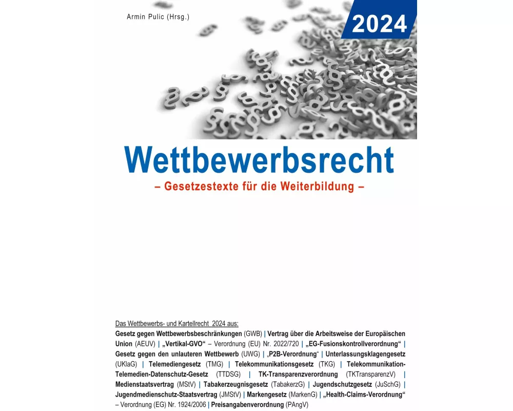 Wettbewerbsrecht 2024