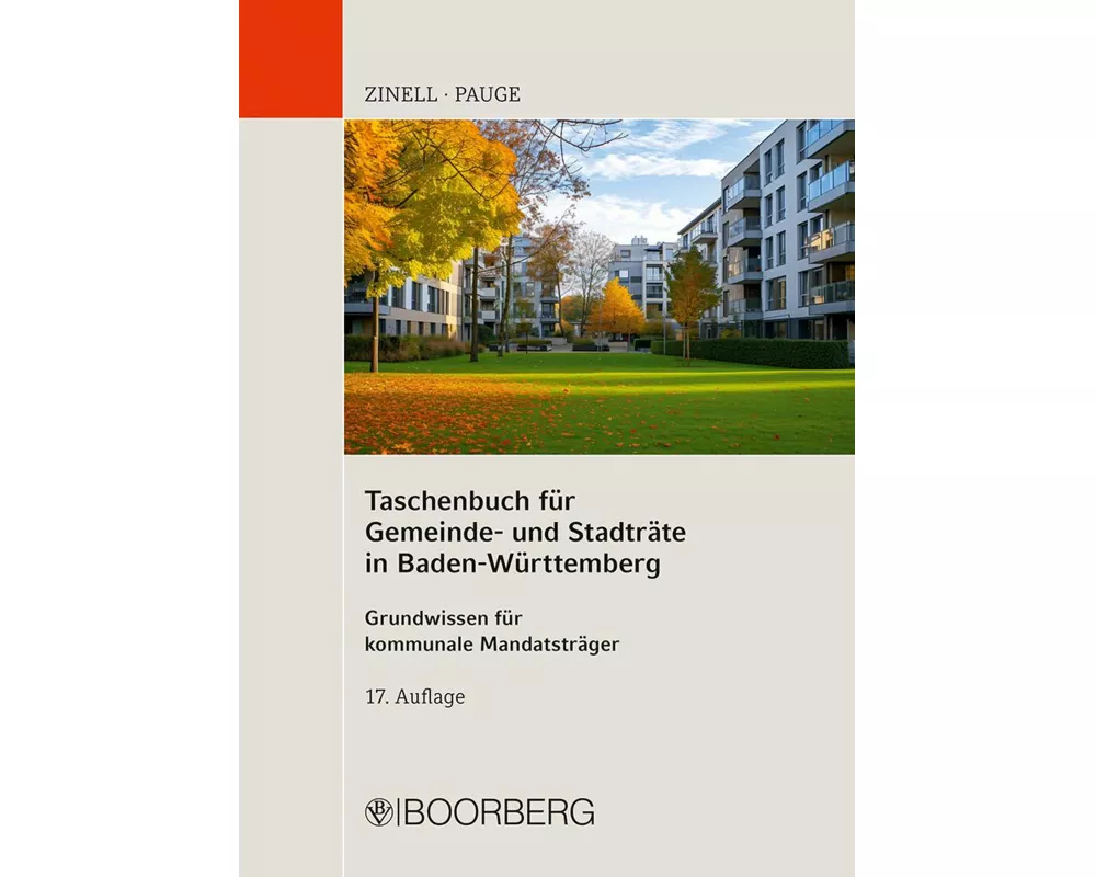 Taschenbuch für Gemeinde- und Stadträte in Baden-Württemberg